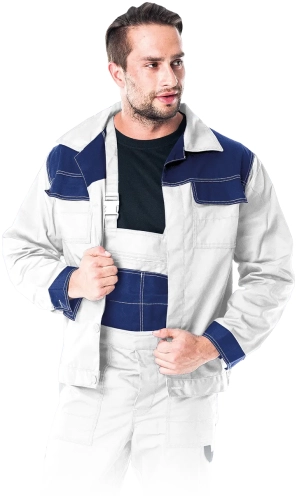 Bluza ochronna MULTI MASTER biało-niebieska