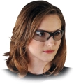 Okulary ochronne MCR KLONDIKE Plus lustrzano transparentno-czarne