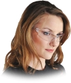 Okulary ochronne MCR LAW transparentne