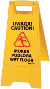 Stojak REIS Uwaga mokra podłoga