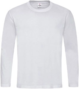 Koszulka T-shirt z długim rękawem STEDMAN ST2500 White