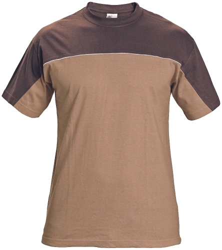 Koszulka T-shirt STANMORE brązowa