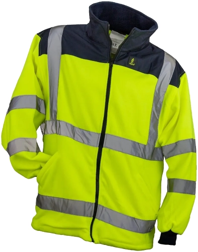 Bluza polarowa ostrzegawcza URGENT 400G HSV żółta