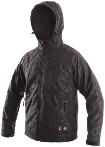 Kurtka CXS DELAWARE softshell czarna [WYPRZEDAŻ]