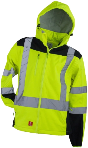 Kurtka softshell ostrzegawcza URGENT HV LX549