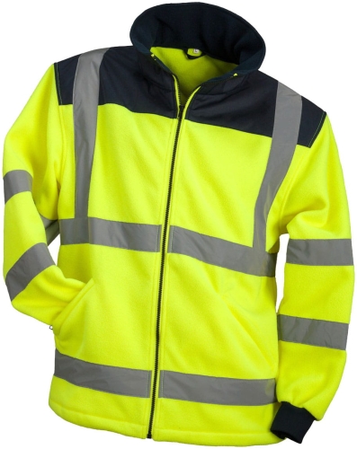 Bluza polarowa ostrzegawcza URGENT HSV - żółty
